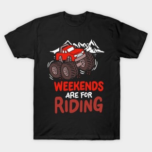 ATV / FOUR WHEELING: Weekends Are For Riding Gift T-Shirt